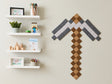 Minecraft™ Iron Pickaxe on wall