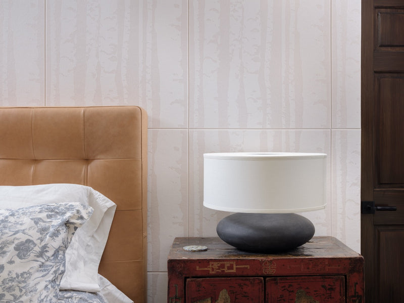 Ivory Printed Aspens (Box of Eight 2'x2' Tiles)