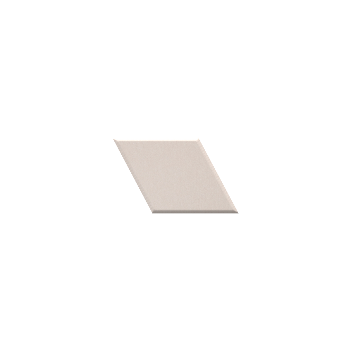 Light tan diamond acoustic tile on a white background.