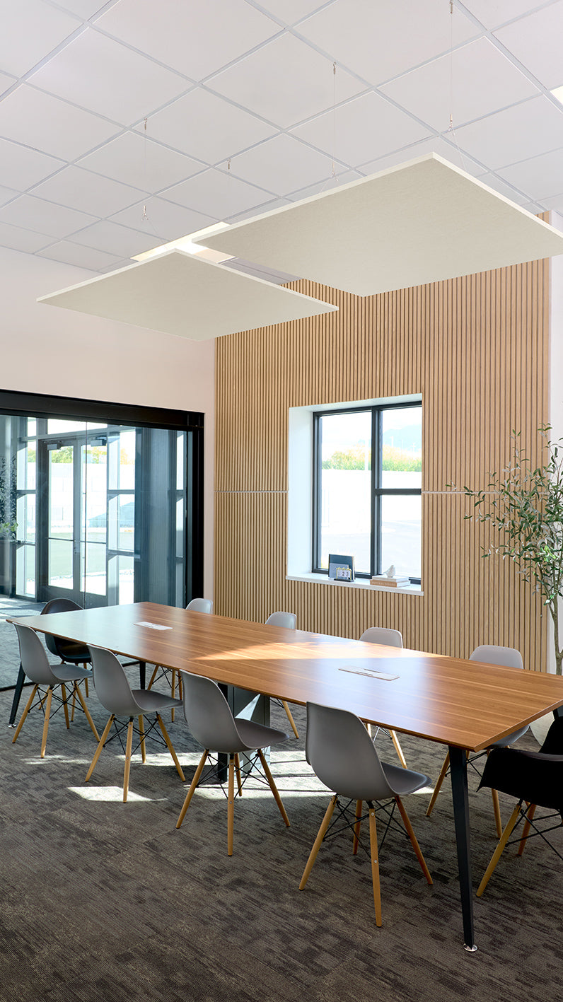 Flat Square Cloud Baffles