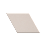 A single square tile with a textured, matte off-white finish, shown from an angled perspective on a solid white background.