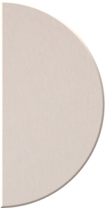 Ivory Large Half Circle
