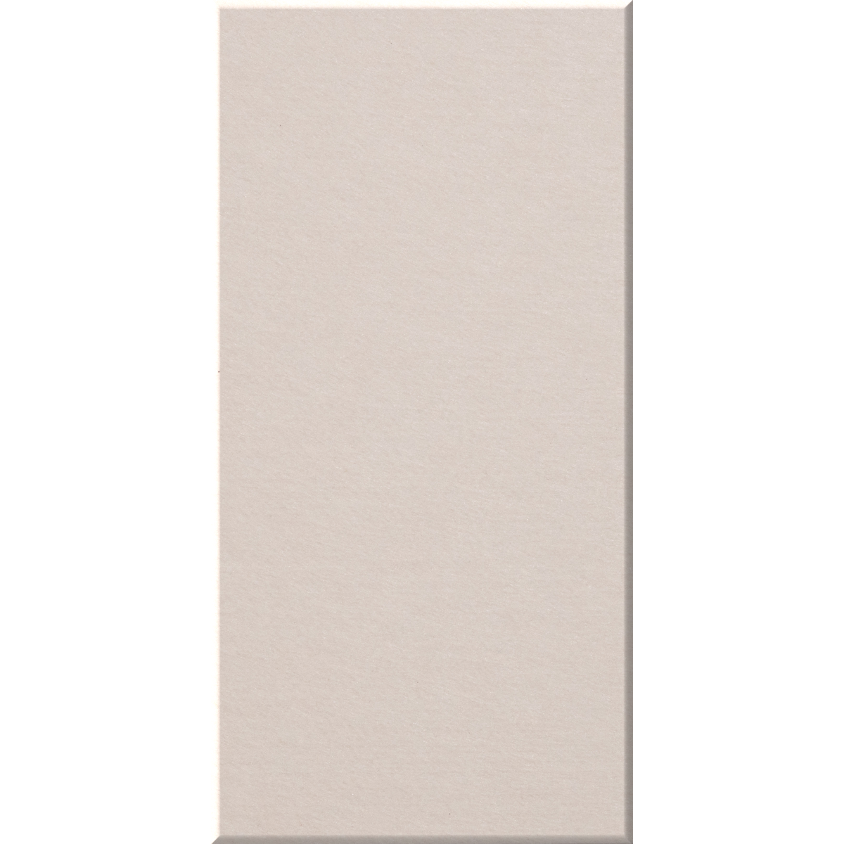 A vertical rectangular panel with a uniform warm light beige texture, shown against a plain white background.