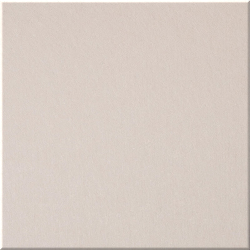 A square, solid light beige tile or material swatch with a subtle matte texture.