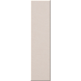 A tall, narrow rectangular sample showing a warm off-white or light beige textured material, presented vertically on a plain white background.