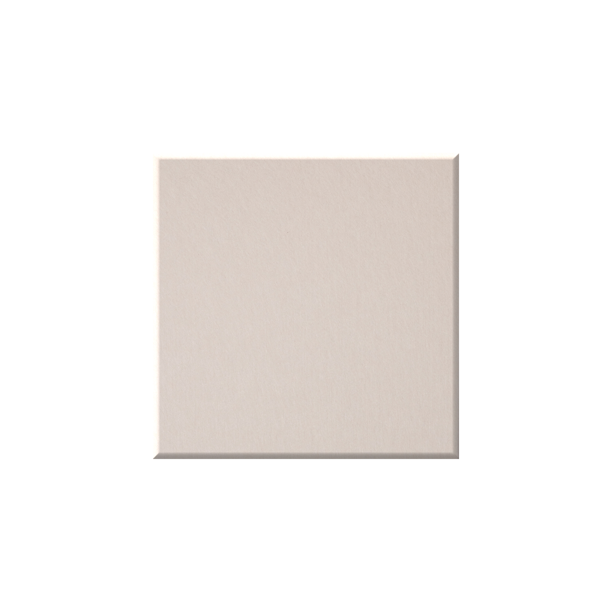 A square sample tile of a light beige textured material, shown against a plain white background.