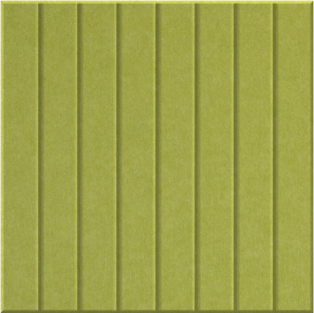 Kiwi 9mm Engraved Parallel felt sample with straight vertical grooves