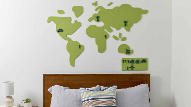 Kiwi Kid's World Map