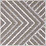 Grey acoustic felt wall panel featuring bold intersecting geometric lines