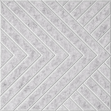 18mm Layered Engraved Converge felt sample in Nickel