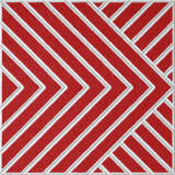 18mm Layered Engraved Converge felt sample in Scarlet