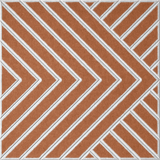 18mm Layered Engraved Converge felt sample in Cinnamon