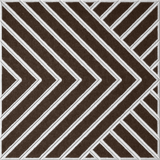 18mm Layered Engraved Converge felt sample in Cocoa