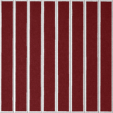 18mm Layered Engraved Lg Parallel felt sample in Crimson