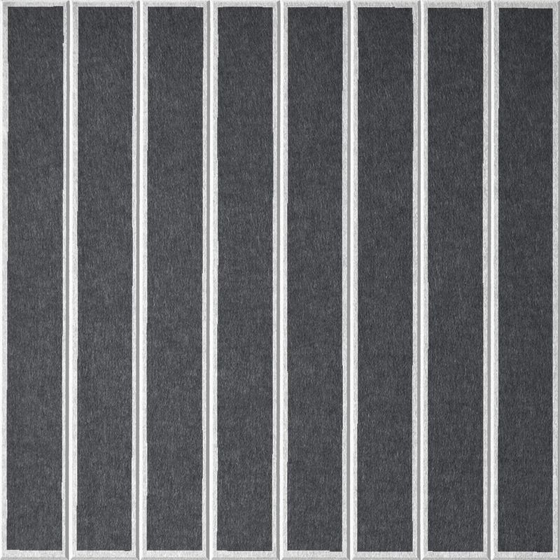 18mm Layered Engraved Lg Parallel felt sample in Mineral