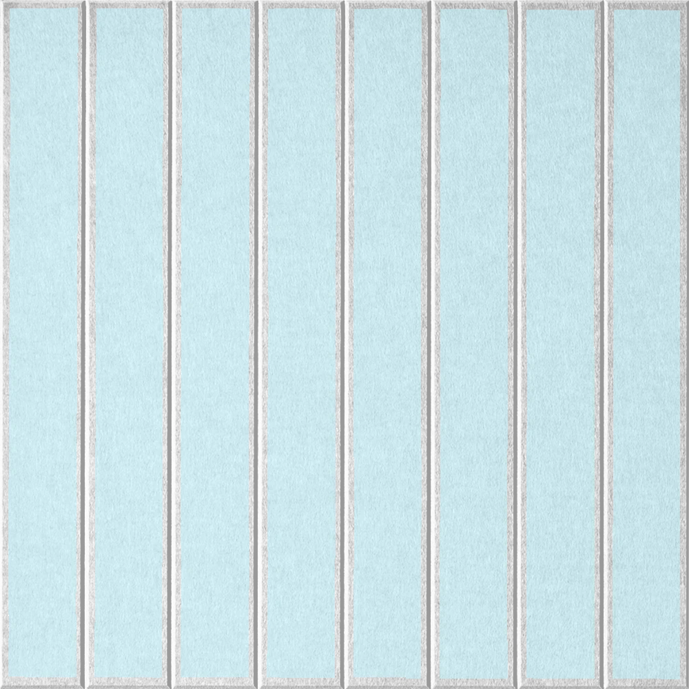 18mm Layered Engraved Lg Parallel felt sample in Powder Blue