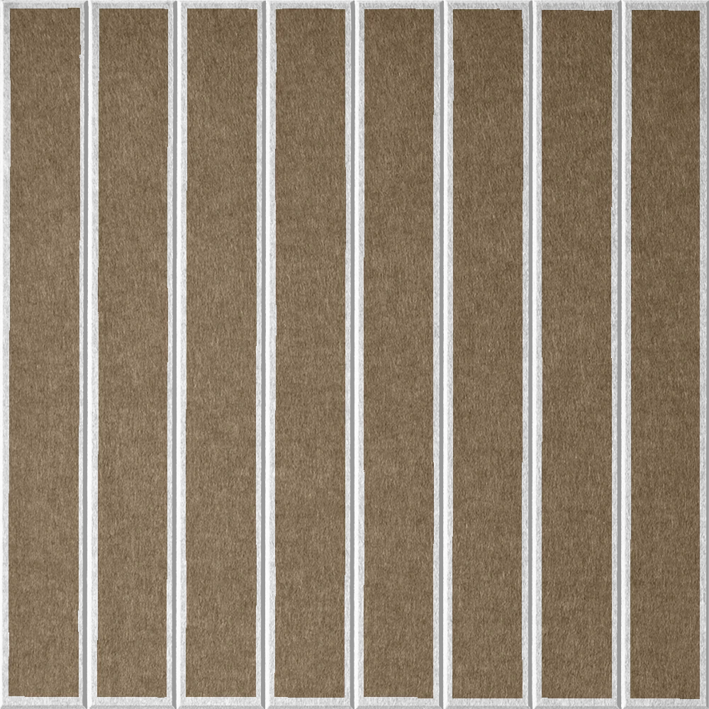 18mm Layered Engraved Lg Parallel felt sample in Timber