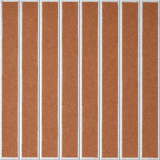 18mm Layered Engraved Lg Parallel felt sample in Cinnamon