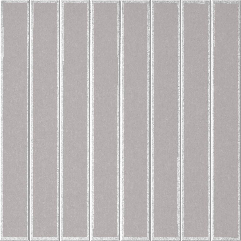 18mm Layered Engraved Lg Parallel felt sample in Fog