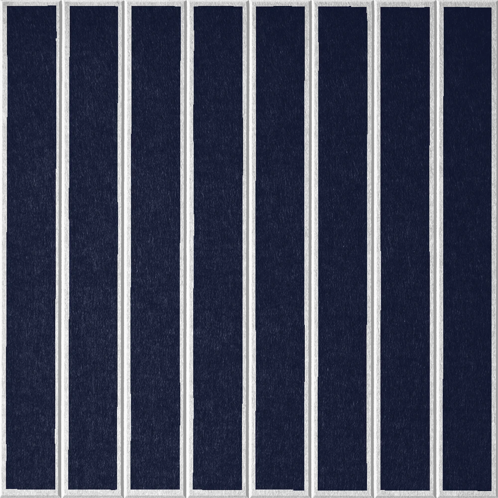 18mm Layered Engraved Lg Parallel felt sample in Oxford