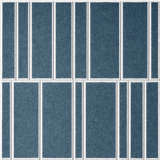 18mm Layered Engraved Offset felt sample in Slate Blue