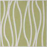 Aloe 18mm Layered Engraved River felt sample with white wavy vertical grooves