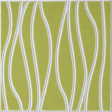 Kiwi 18mm Layered Engraved River felt sample with white wavy vertical grooves