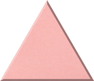 Coral Large Triangle