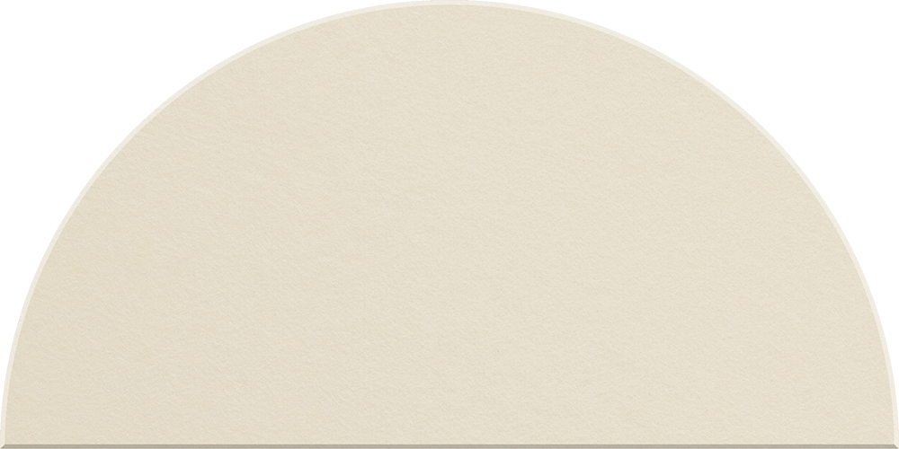 Large Half Circle Tile