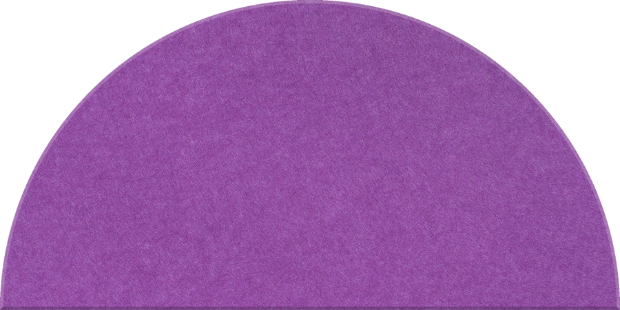 Lavender Large Half Circle