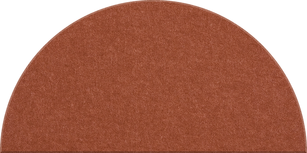 Large Half Circle Tile