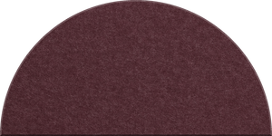 Wine Large Half Circle