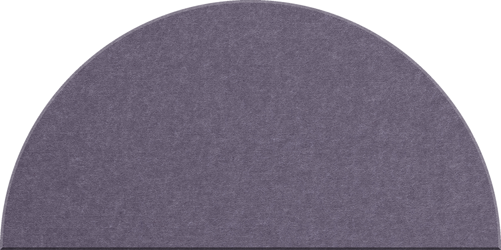 Large Half Circle Tile