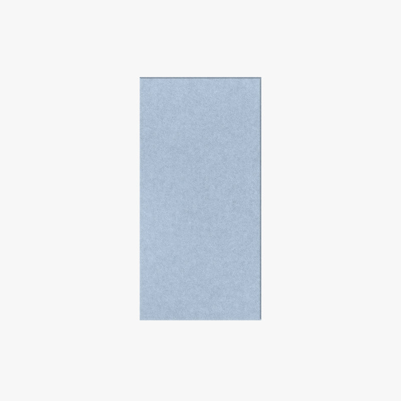 large powder blue rectangular  acoustic PET Felt tile