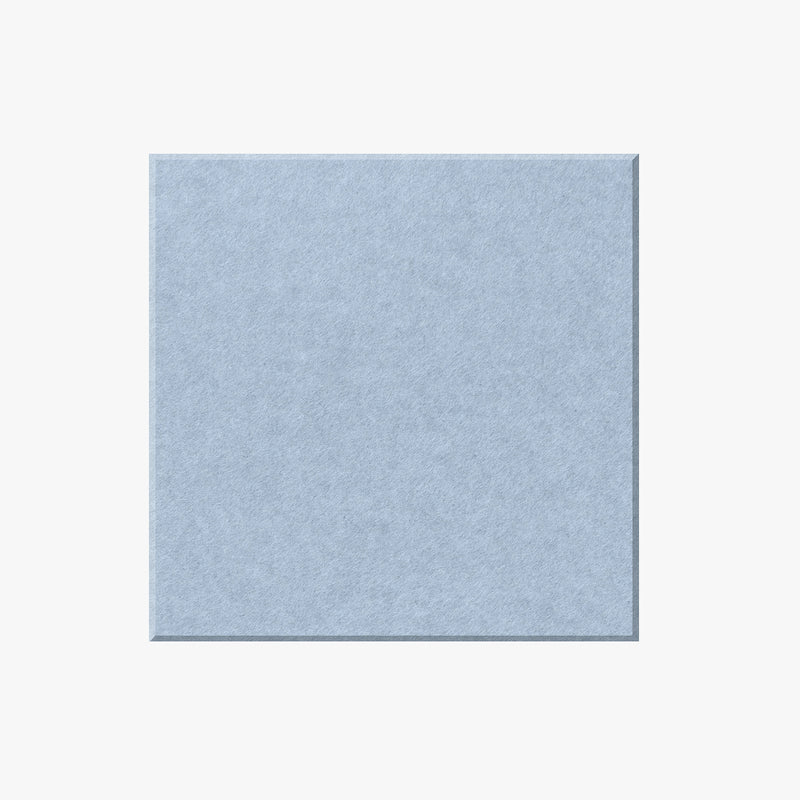 large powder blue 2x2 acoustic PET Felt tile