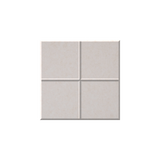 A square tile sample divided into four equal quadrants, shown on a plain white background.