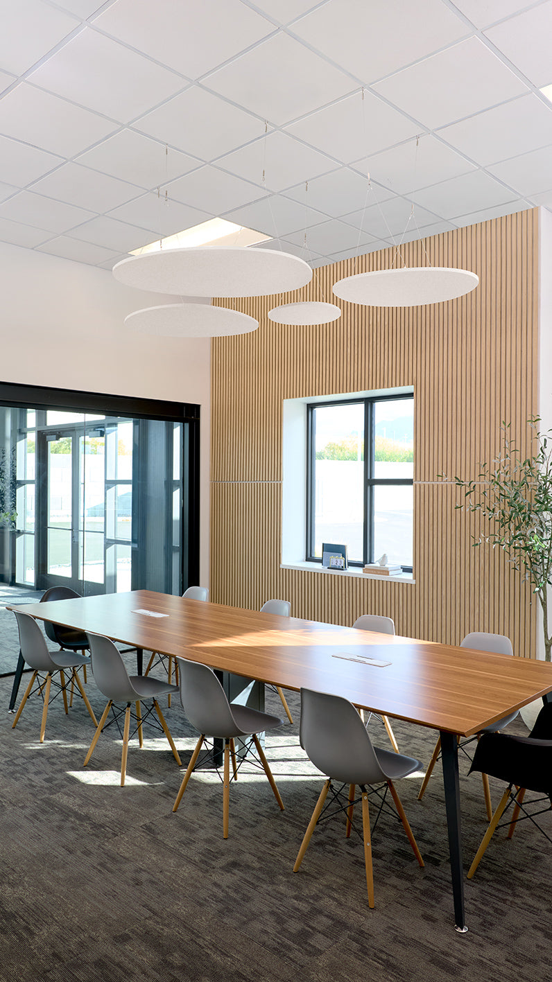 Flat Pebble Cloud Baffles