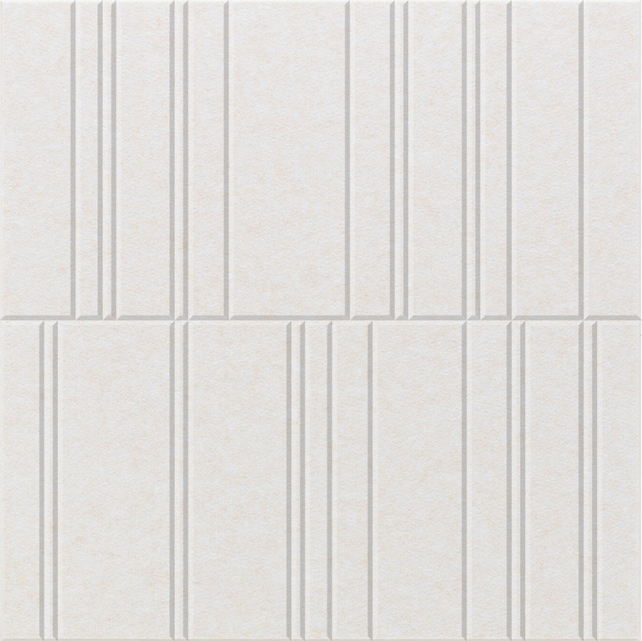 Latte Offset Engraved Tile
