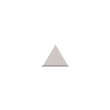 Light gray triangle on a white background.