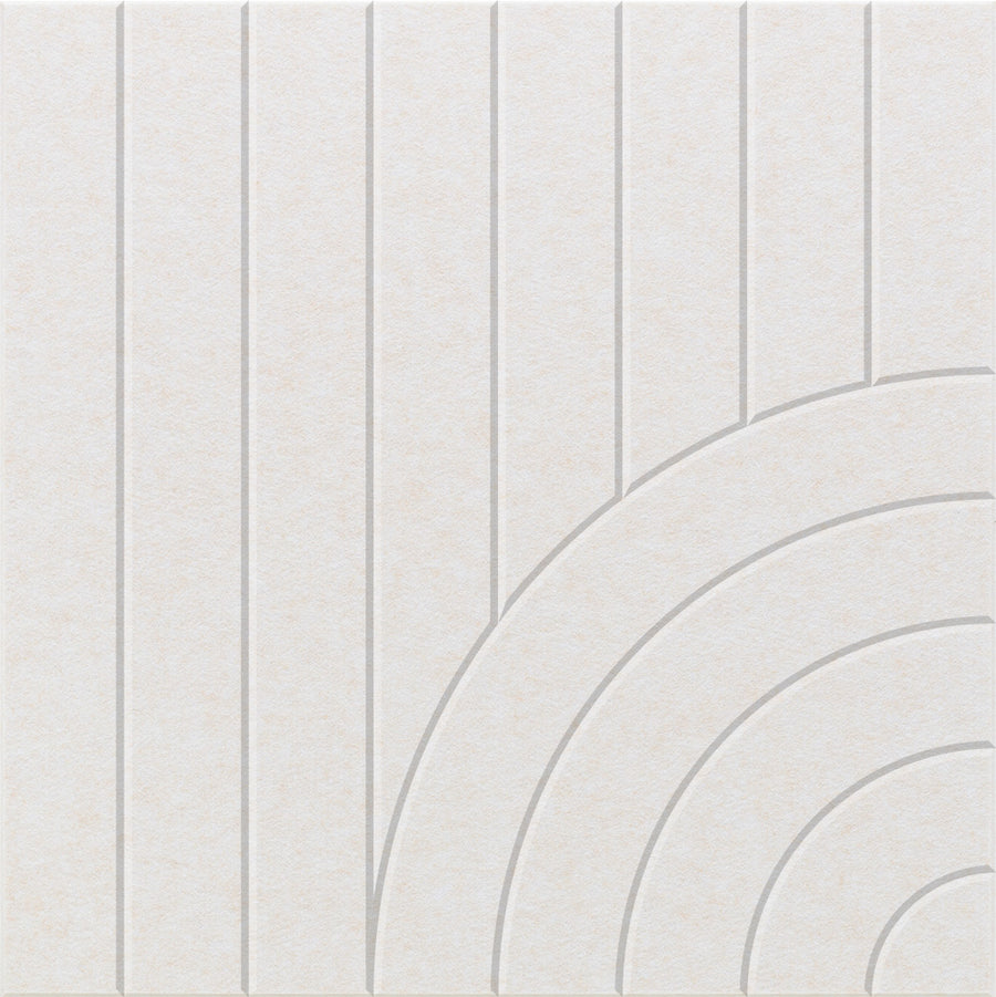 Latte Tangent Engraved Tile