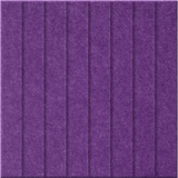 Lavender 9mm Engraved Parallel felt sample with straight vertical grooves
