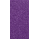 A solid purple textured rectangular panel, likely a felt or fabric swatch, centered on a white background.