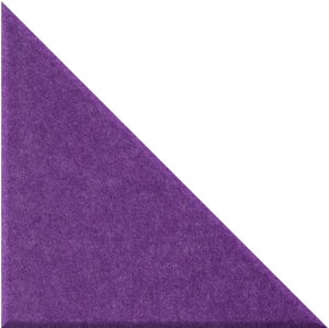 Lavender Small 90° Triangle