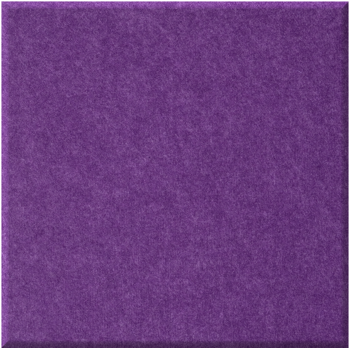 Purple square tile with matte textured surface and subtle color variation throughout.