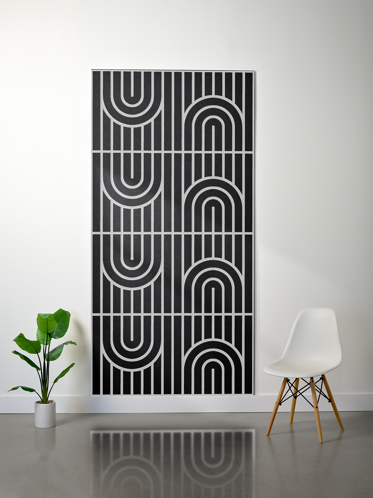18mm Layered Engraved Felt Sheet – Zen