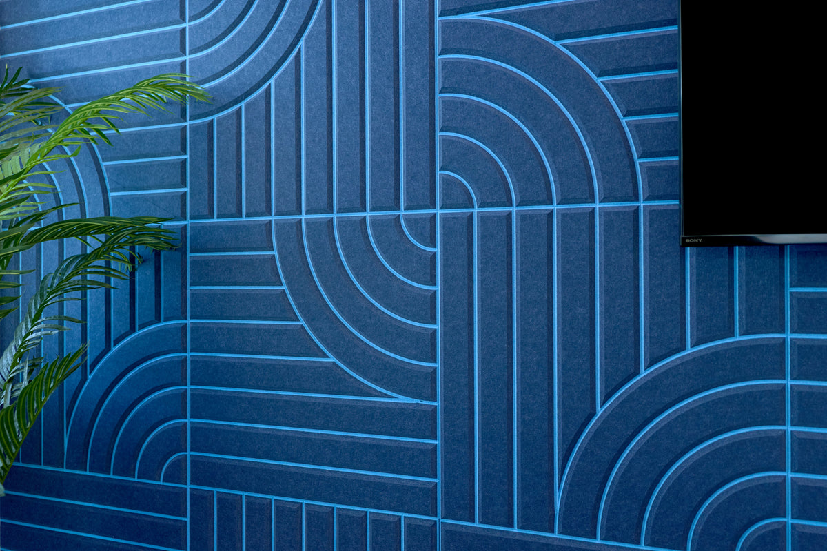 18mm Layered Engraved 2'x2' Tile – Zen (Set of 8)
