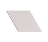 Rectangular purple tile on a white background