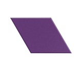 Solid purple color swatch on a white background