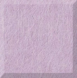 Lavender square tile with textured surface and darker border edge.