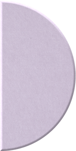 Lilac Half Circle